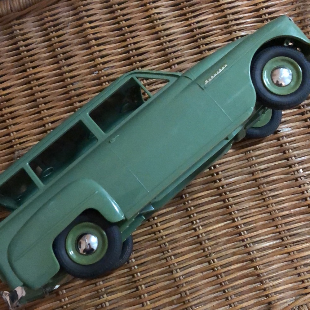 Vintage 1950 Plymouth Special Deluxe Suburban Station Wagon Promo Car - Picture 7 of 12